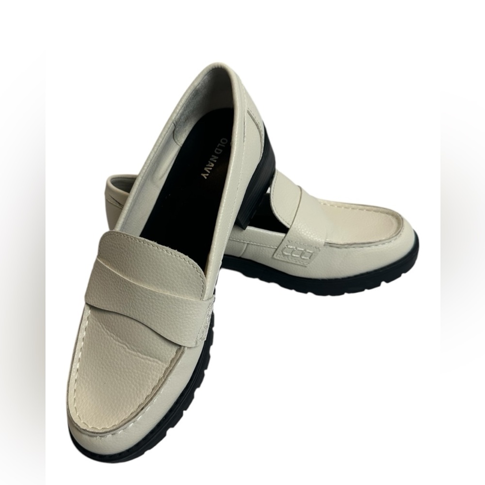 Old Navy‎ Women's Chunky Loafers in Bone Color Size 10 90's Y2K NWOT!